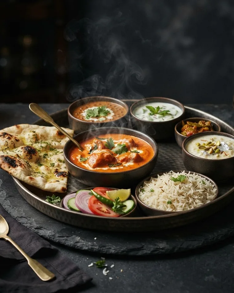 Butter Chicken Thali